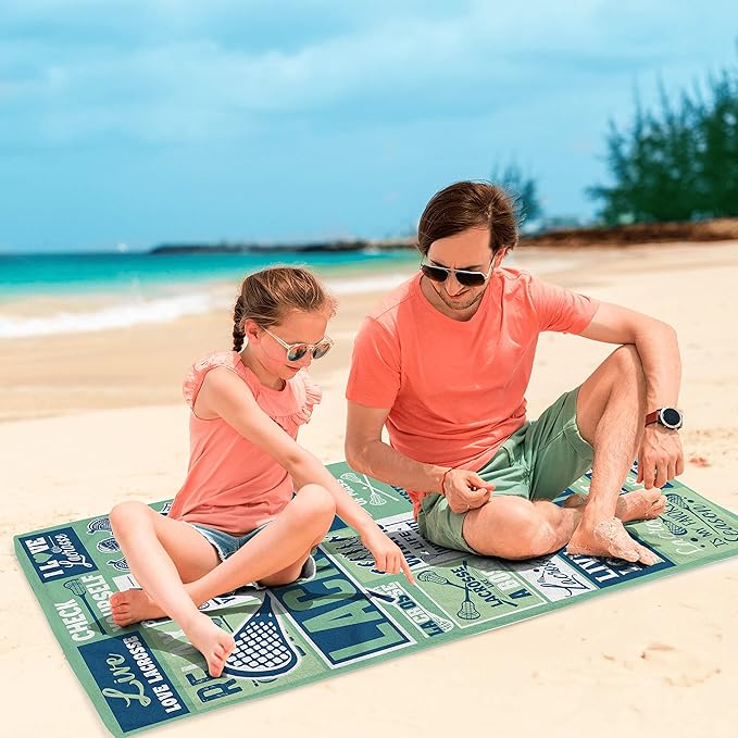 Video Game Towel for Boys Girls 30" x 60" Microfiber Video Game Beach Towel for Kids Bath Pool Shower Camping Travel Towel