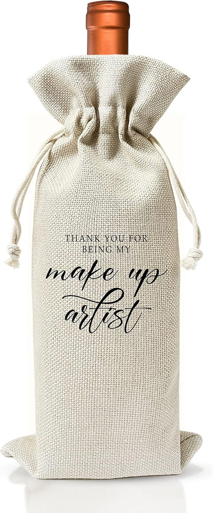 Wedding Gifts Wine Bag (1pc) - Pairs well with getting married, Engagement Gift for Couples, Gift for her, Engagement Wine Bag - Mr and Mrs Wedding Gift - Bride and Groom - Bridesmaid Gift- HiMo252