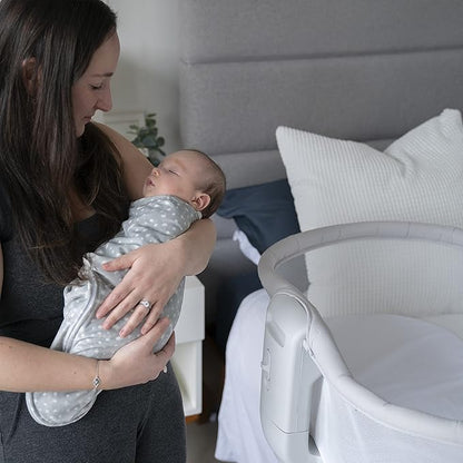aden + anais, Velboa Baby Wrap, Newborn Wearable Swaddle Blanket, TOG 1.5, 3 Pack, Blue Scandinavian Sky, 0-3 Months