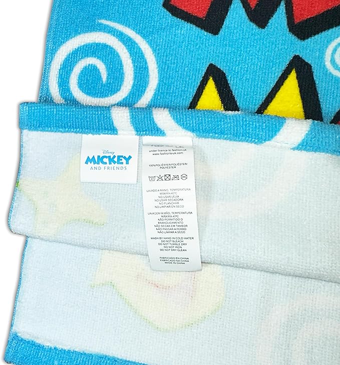 Disney Mickey Mouse Hands On Chin Beach Towel