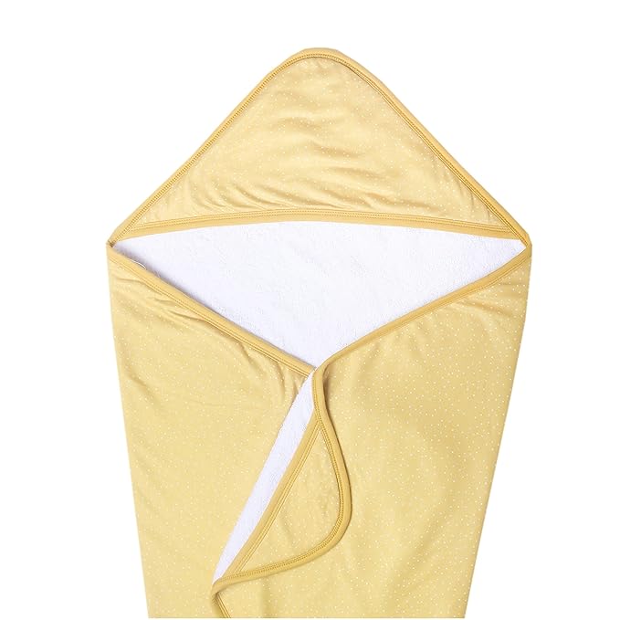 Copper Pearl Hooded Bath Towels Premium Knit/Terry Cloth Baby Towels with Hood, Pockets, and Cool Designs - Great to Gift and Make Bath Time Fun - Baby Bath Towel, Marigold