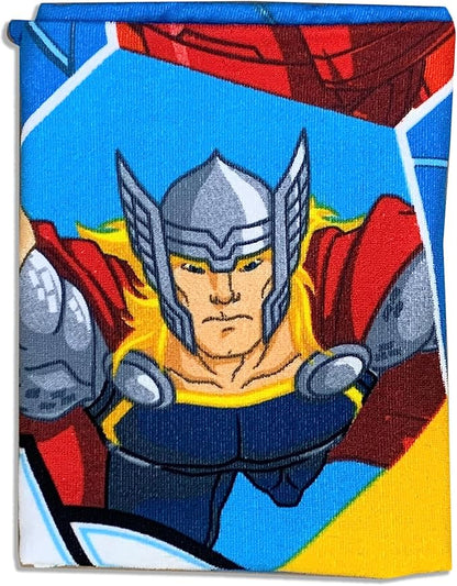 Kids Official Licensed Character Soft Beach/Hooded Bath Towel (Avengers II, 40 x 60)