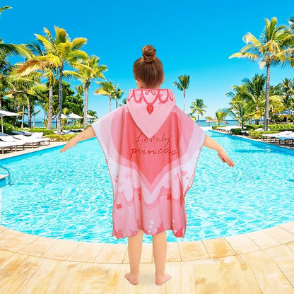 Kids Beach Towels Baby Towels with Hood Toddler Pool Towel Large Bath Towels for Boys and Girls for Travel Shower Swimming