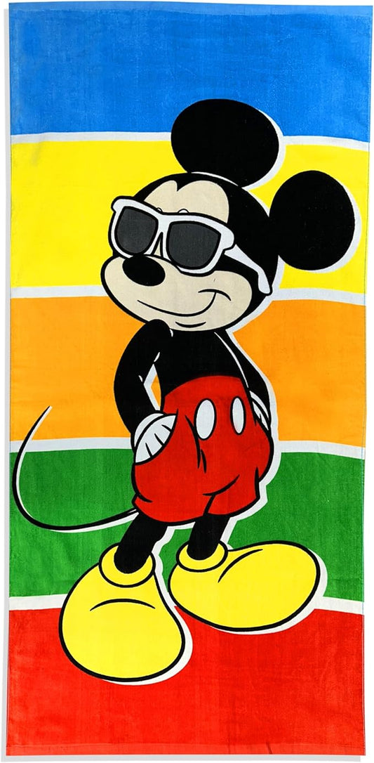 Disney Mickey Mouse & Minnie Mouse Beach Towel