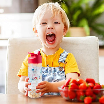 Stephen Joseph, Kids Sip and Snack Water Bottle, 12 oz Tritan BPA Free, Drink and Snack Water Bottle for Girls & Boys, Back to School Water Bottle, Shark