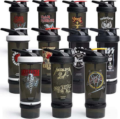 Smartshake Revive Protein Shaker Bottle, Leakproof & Durable Shaker for Protein Shakes, Fitness Workout Supplements Storage Box for Sport & Gym, BPA & DEHP Free - 750 ml, Maiden Shaker