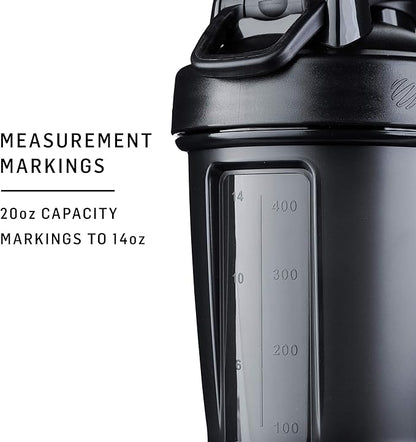 BlenderBottle Classic 28-Ounce and 20-Ounce Shaker Bottles with BlenderBalls for Protein Shakes