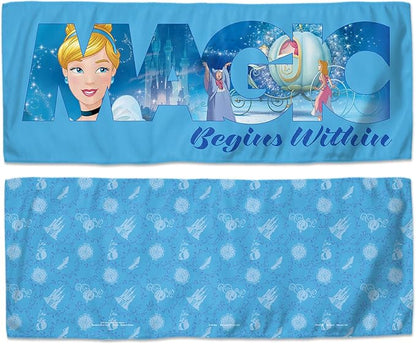 Disney Disney WinCraft Disney Cinderella Magic Begins Within Cooling Towel