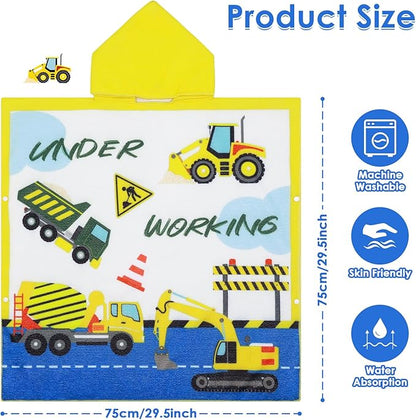 Kids Beach Towels Baby Towels with Hood Toddler Pool Towel Large Bath Towels for Boys and Girls for Travel Shower Swimming