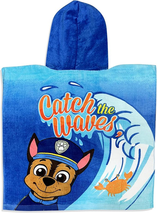 Kids Official Licensed Character Soft Beach/Hooded Bath Towel (Catch The Waves, 40 x 60)