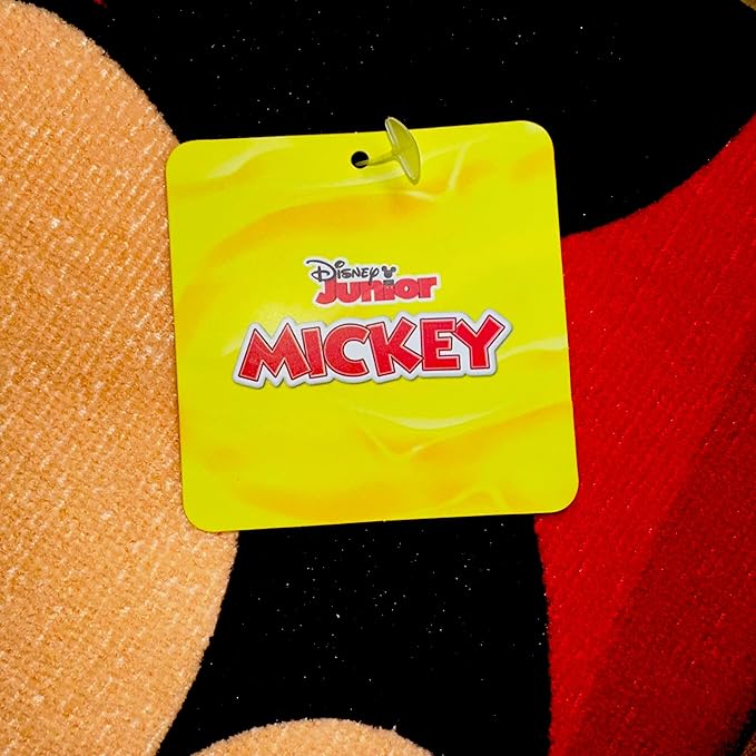 Disney Mickey Mouse Happy Mickey 1 Finger up! Microfiber Kids Towel Red