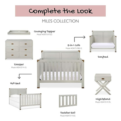 Baby Relax Miles Toddler Guardrail, Graphite Grey
