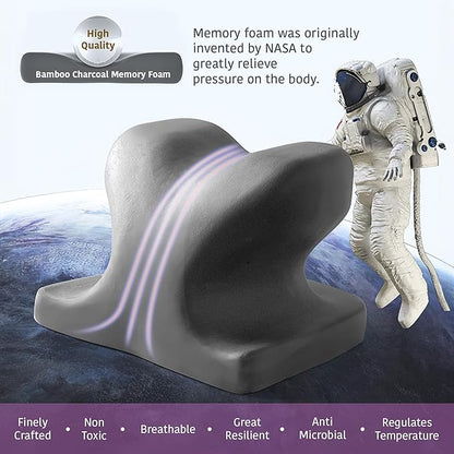 Extra High Desk Napping Pillow, Office Desk Napping Pillow, Neck and Back Support Desk Napping Pillow, Cervical Pillow, Calming Stress Relief Desk Hug Pillow, Ergonomic Memory Foam Napping Pillow