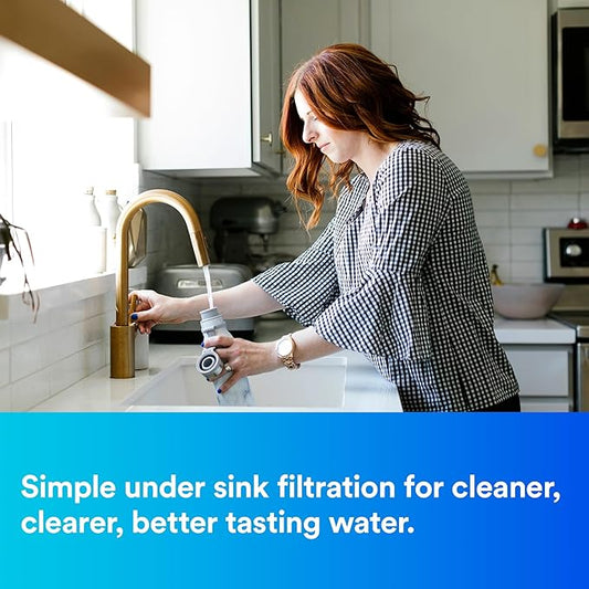 Filtrete Advanced Under Sink Quick Change Water Filtration System 3US-PS01