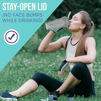 '-4 PACK- 28 oz Protein Shaker Bottle for Protein Mixes - 4x Wire Whisk | Leak Proof Shaker Cups for Protein Shakes | Protein Shaker Bottle Pack | Protein Shake Cup