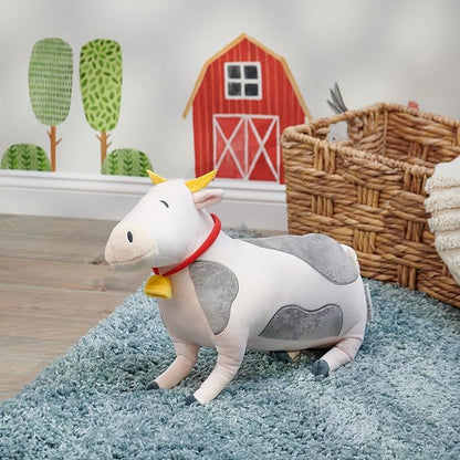 Primitives by Kathy Cow Softie Plush, 15" x 12" x 4.50", Multicolored