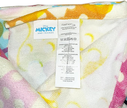 Disney Mickey Mouse WooHoo! Striped Colorful Kids Towel