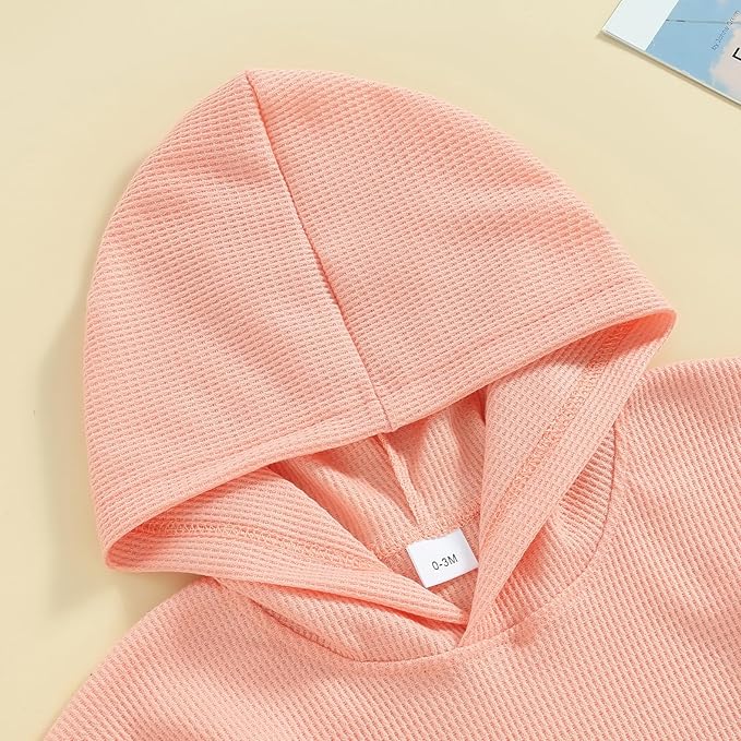 Toddler Beach Towel with Hood Kids Waffle Swim Cover Up Bath Towel Surf Poncho Boys Girls Hooded Beach Towel (A Pink, 2-3 Years)
