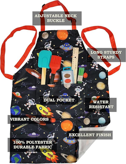 Kids Apron - cooking, gardening, artist, painting, cleaning, baking, pottery, chef, kitchen - gift boys, girls