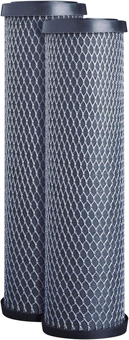 CFS – Carbon Block Water Filter Cartridges Compatible with SCWH-5 HF-150A, HF-160, HF-360A, and HF-365 Models – Removes Bad Taste – Under-Sink Water Filter Replacement Cartridge – 5 Micron (2 Pack)