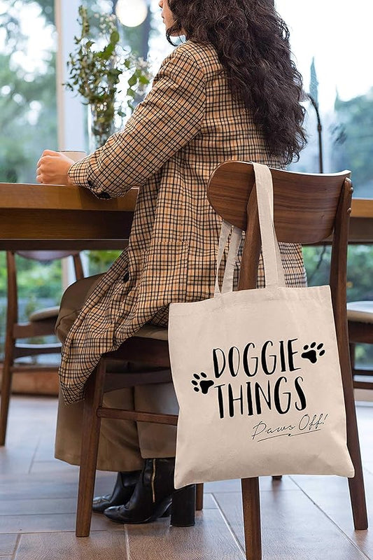 LIBIHUA Dog Reusable Shoulder Bag Shopping Bag Tote Bag - Dog Travel Bag - Pet Bag - Unique pet gift - Dog Travel Bag - Supply Bag - Pet Mom Gift - Gift For Pet Mom
