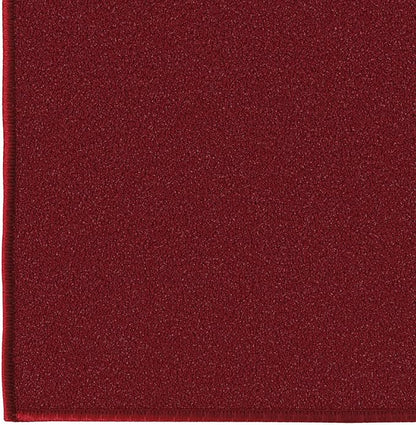 Machine Washable Modern Solid Design Non-Slip Rubberback 2x3 Traditional Area Rug for Entryway, Bedroom, Kitchen, Bathroom, 2'3" x 3', Red