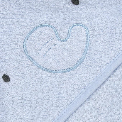 Rene Rofe Hooded Towel with 3D Ears - 100% Cotton Ultra Absorbent, Super Soft Baby Bath Towels for Babies, Toddler, Infant