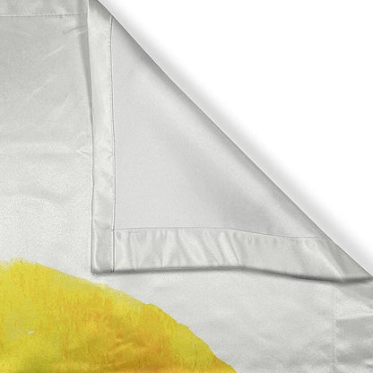 Ambesonne Yellow and Orange Kitchen Curtains, Hand Drawn Lemon Watercolors Summer Organic Food Natural Product, Window Drapes 2 Panel Set for Kitchen Cafe Decor, 55" x 39", Yellow Orange