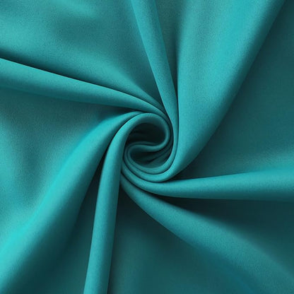 Mrs.Naturall Bathroom Window Curtain,Ocean Themed Short Curtains for Laundry Room Bedroom Kitchen 45 Inch Length,Sea Turtle Green Teal