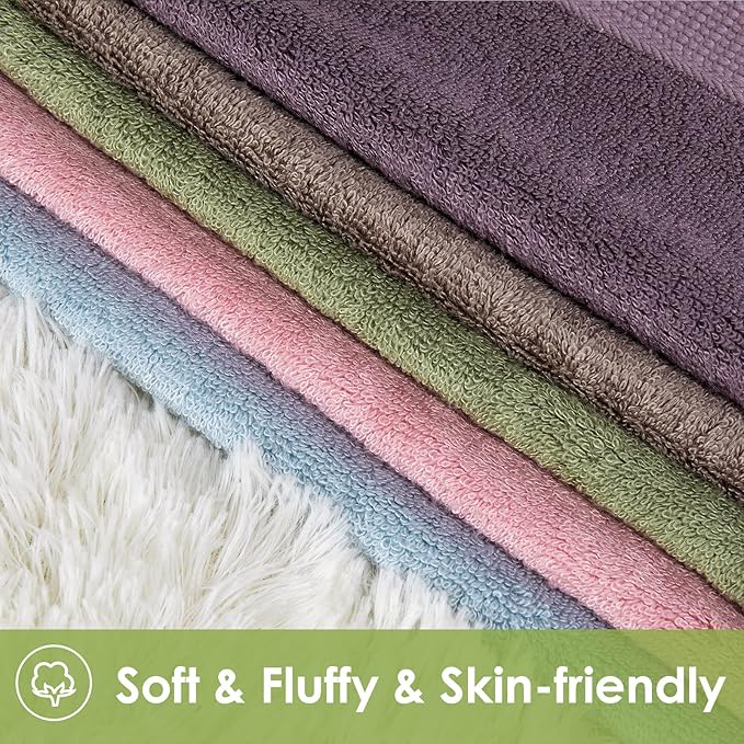 Extra Large Bath Towel Sheets for Body, Sensitive Skin, Adult Kids Baby Luxury Super Soft Highly Absorbent Oversized Towels 35" x 70" 1 Pack Aqua