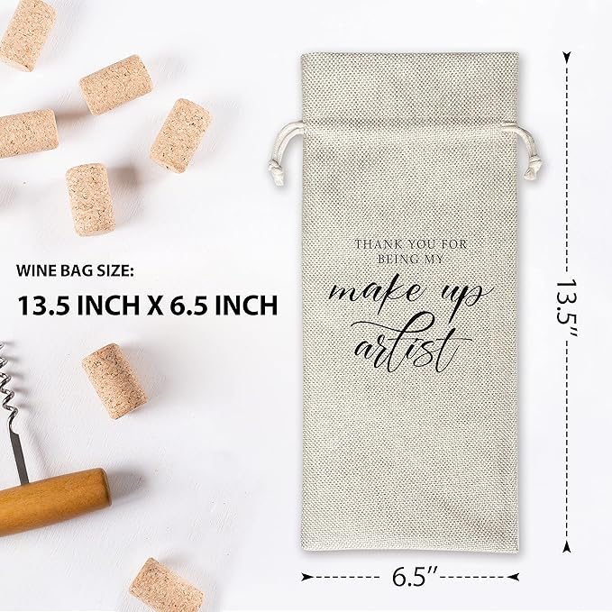 Wedding Gifts Wine Bag (1pc) - Pairs well with getting married, Engagement Gift for Couples, Gift for her, Engagement Wine Bag - Mr and Mrs Wedding Gift - Bride and Groom - Bridesmaid Gift- HiMo252