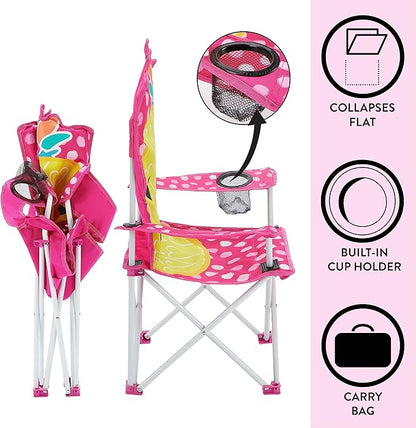 Heritage Kids Children's Figural Camp Chair, Pineapple