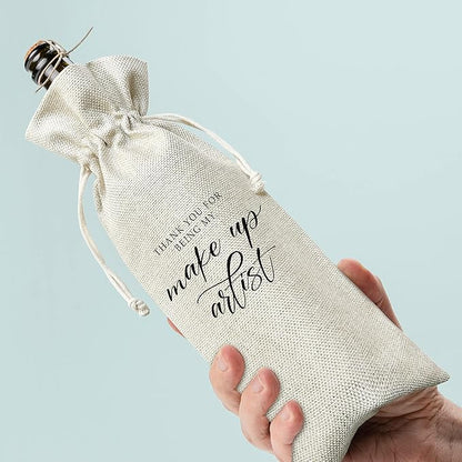Wedding Gifts Wine Bag (1pc) - Pairs well with getting married, Engagement Gift for Couples, Gift for her, Engagement Wine Bag - Mr and Mrs Wedding Gift - Bride and Groom - Bridesmaid Gift- HiMo252