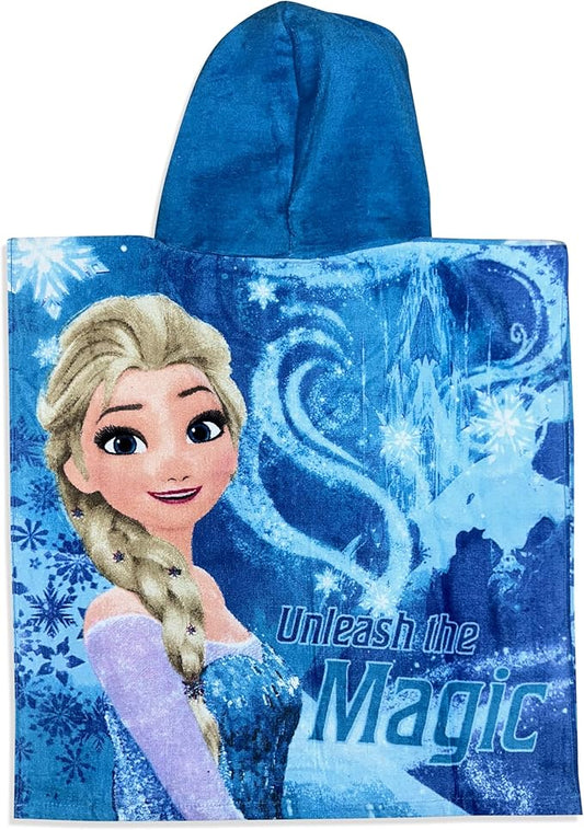 Kids Official Licensed Character Soft Beach/Hooded Bath Towel (Unleash The Magic, 40 x 60)