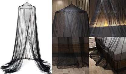 Mosquito Net Bed Canopy for Girls,King Canopy Bed Curtains Full Queen Size from Ceiling,Dome Mosquito Netting Bed Tent Twin Girls Princess Canopy Bed White Decor for Baby Crib,Kid Bed and Adult Beds