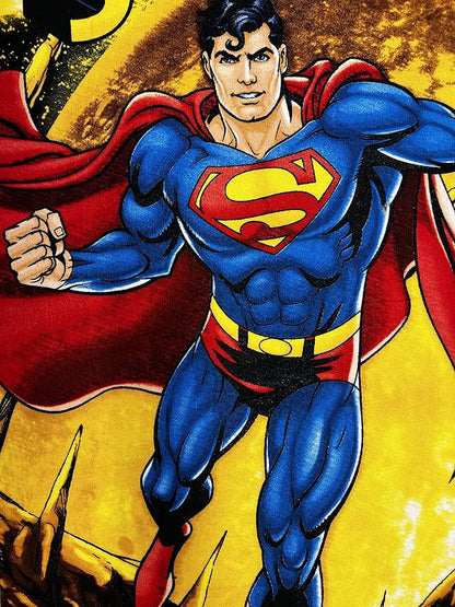 Kids Official Licensed Character Soft Beach/Hooded Bath Towel (Superman, 40 x 60)