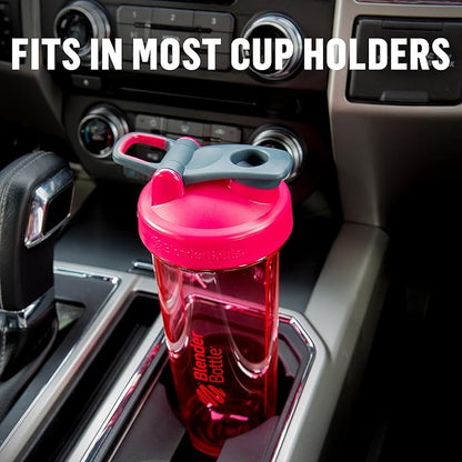 BlenderBottle Shaker Bottle Pro Series Perfect for Protein Shakes and Pre Workout, 32-Ounce, Pebble Grey