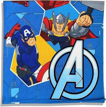 Kids Official Licensed Character Soft Beach/Hooded Bath Towel (Avengers II, 40 x 60)