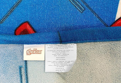 Kids Official Licensed Character Soft Beach/Hooded Bath Towel (Avengers II, 40 x 60)