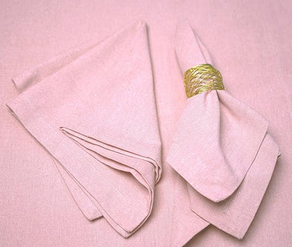 Cotton Napkins,Cloth Napkins,Dinner Napkins Cloth,Dinner Napkins,Cloth Napkins Set of 12 Cotton,Napkins Cloth,Cloth Napkins cotton,Cotton Dinner Napkins,Machine Washable Napkin 18x18 Baby Pink